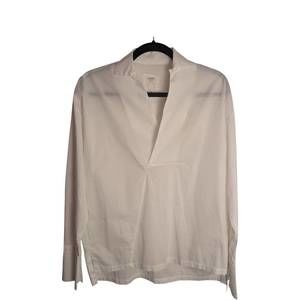 NEW BY BASICS women's oversized shirt in white